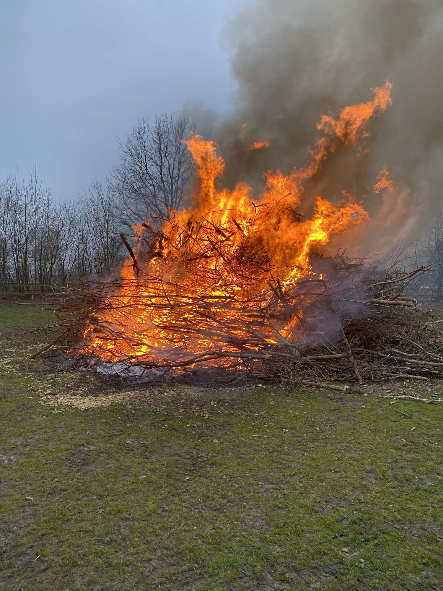 Osterfeuer 2024 - Bürgerverein Falkenberg